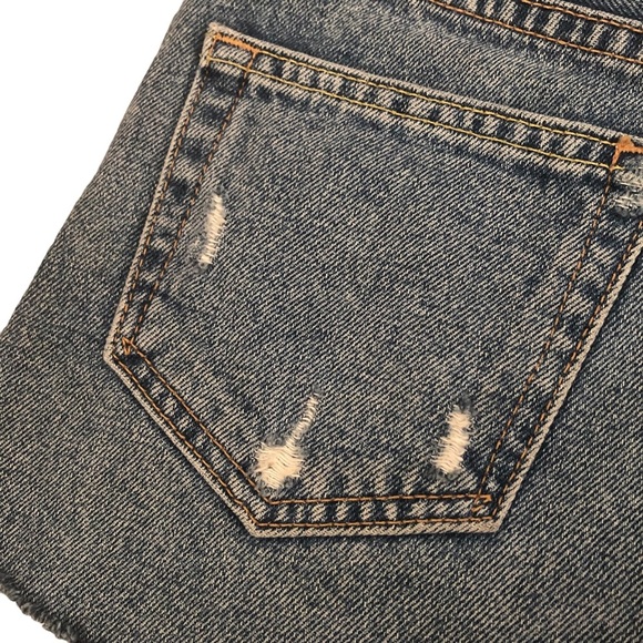 GRLFRND Cindy High-Rise Cut Off Short in Nobody Does it Better - Picture 12 of 16